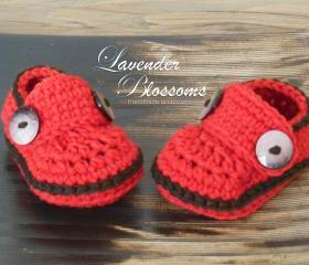 baby Booties Crochet baby booties baby button loafers